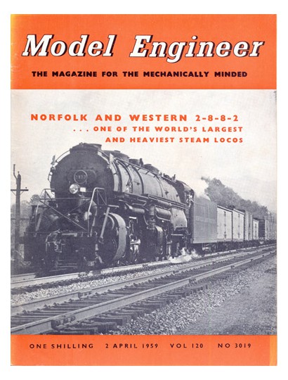 (image for) Model Engineer No: 3019
